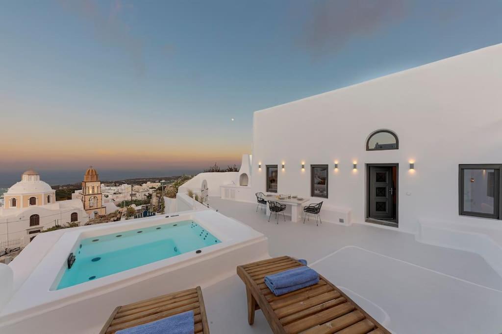 Aleanna Traditional Villa Fira 外观 照片
